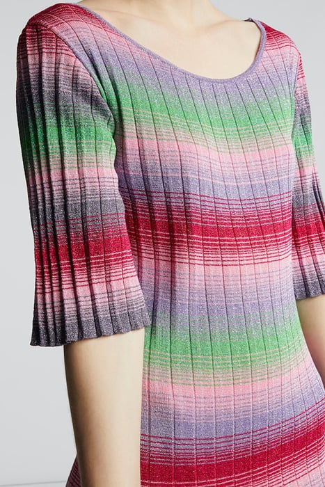 DRESS STRIPED ROYAL PURPLE 4