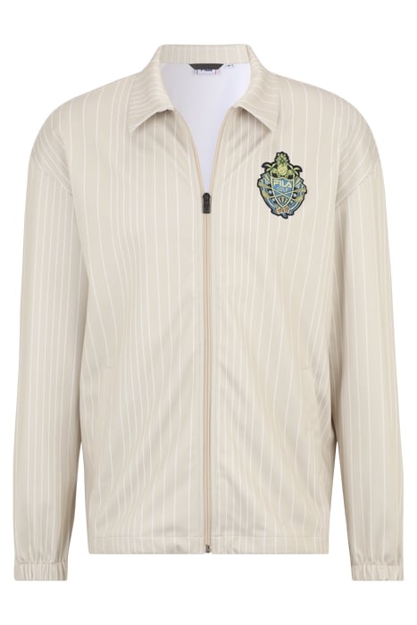 TAARSTEDT STRIPED TRACK JACKET FIELDS OF RYE/ANTIQUE WHITE I 1