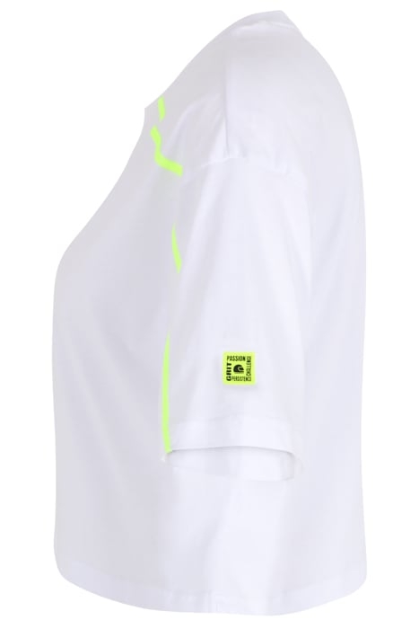 C61 OVERSIZED CROPPED TEE BRIGHT WHITE 3