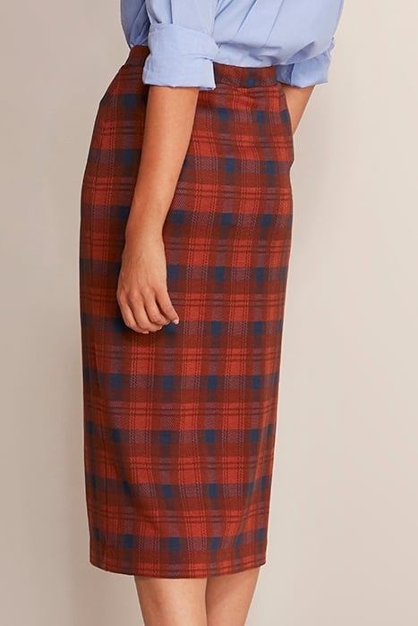 SKIRT JACQUARD ORANGE 3