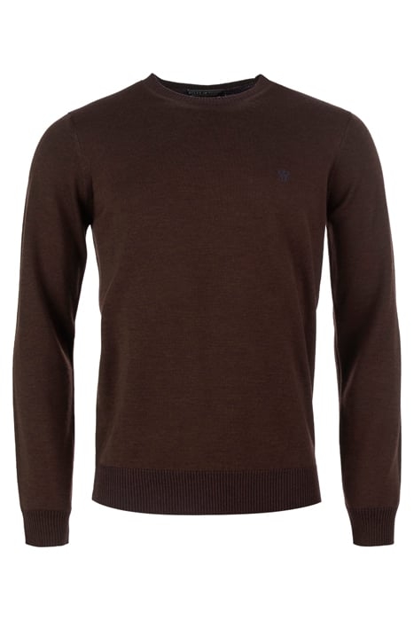 MER VANISE ROUND-NK SF SWT BROWN 1