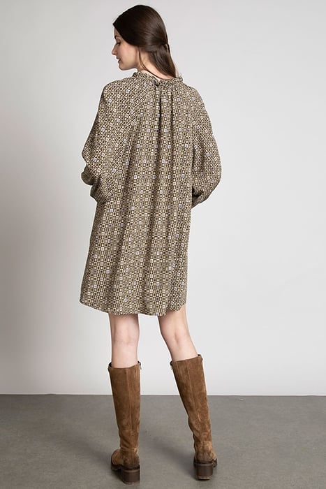 MINI RUFFLE DRESS MULTI 3