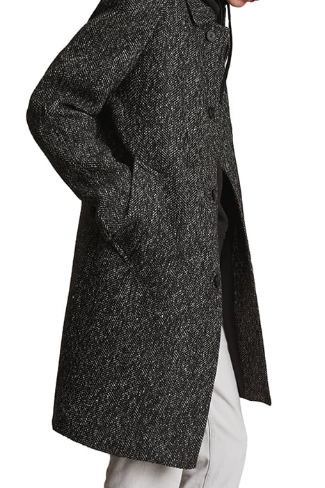 RAMO COAT BLACK/WHITE 5