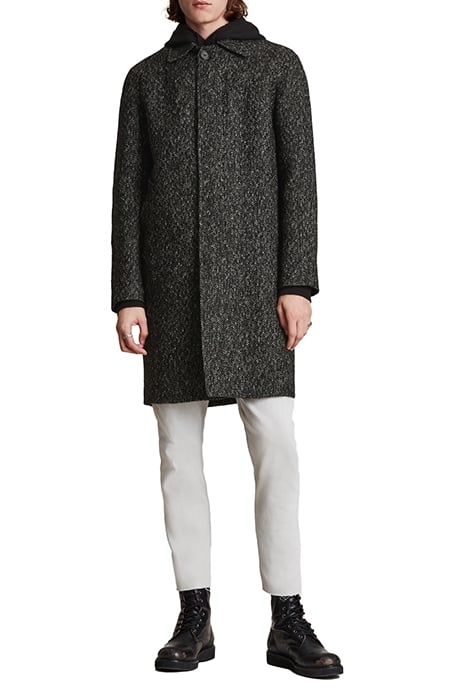 RAMO COAT BLACK/WHITE 2