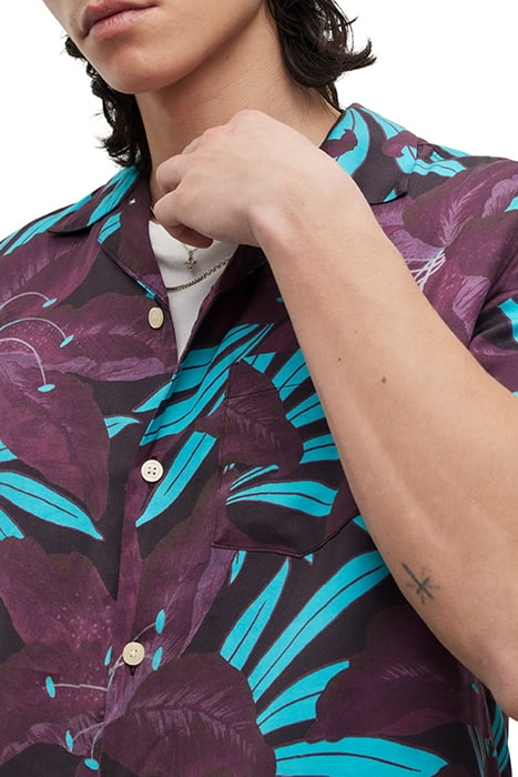 DUSTLANDS SS SHIRT JT BLK/BEAUJLS RED 4