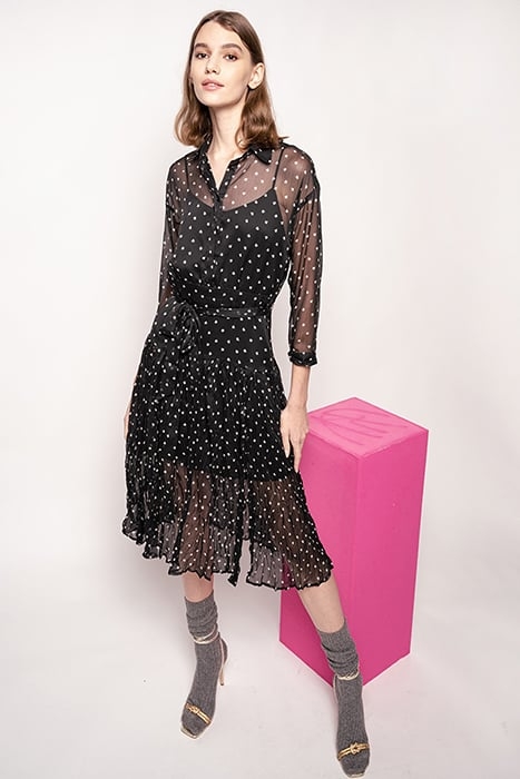 MURGESE 1 ABITO CREPONNE ST. P BLACK/WHITE 4