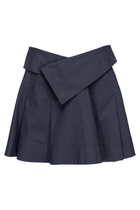 CERISE GONNA POPELINE DI COTON DEEP NAVY BLUE 6