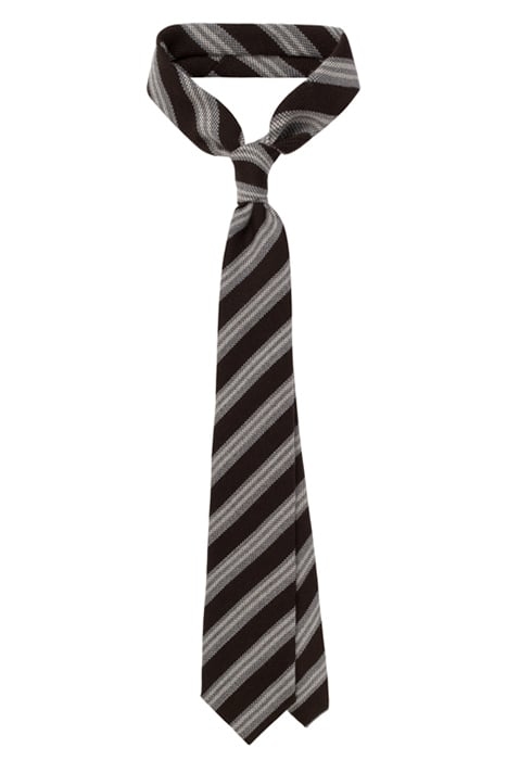 BROWN STRIPES TIE 1