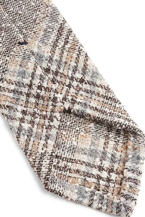 YELLOW CHECKED TIE 2