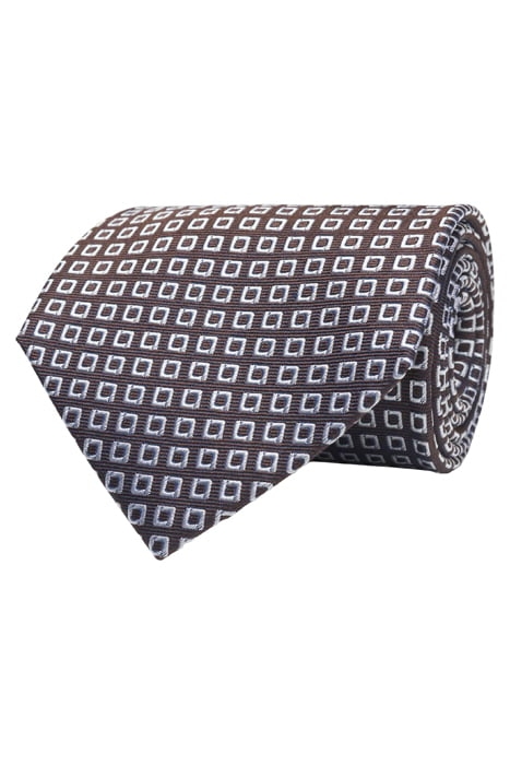 BROWN GRAPHIC TIE 1