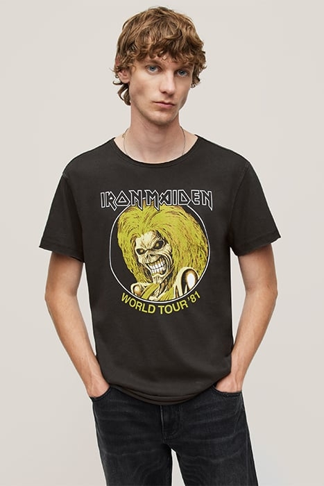 SS RAW EDGE TEE - IRON MAIDEN KILLERS COAL 1