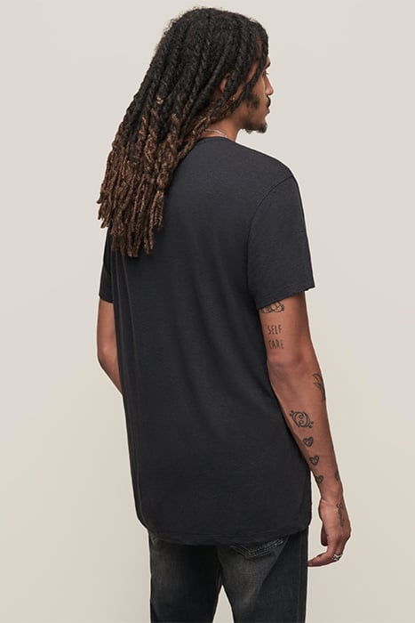 SS CREW TEE - EMBELLISHED SKULL BLACK 2