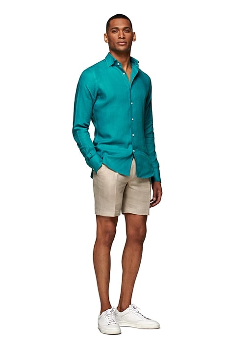 GREEN SLIM FIT SHIRT 4