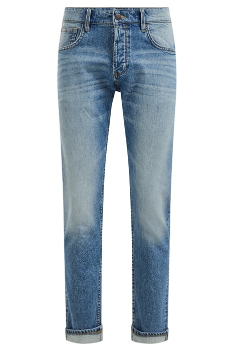 5-POCKET MID WAIST BLUE 1