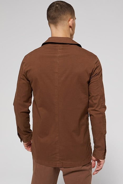 JACKET NORMAL LENGTH RUST BROWN 3
