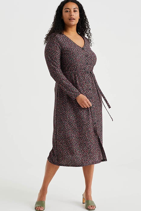 DRESS MIDI MOSS GREEN 4