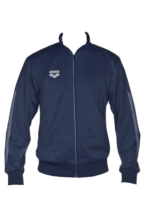 TL KNITTED POLY JACKET NAVY 1