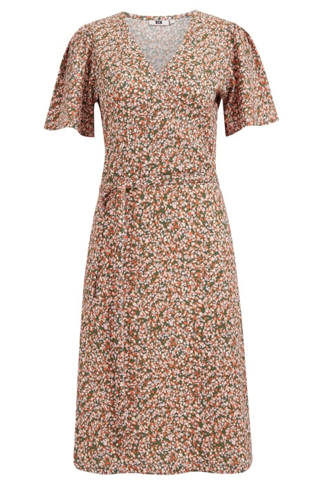 DRESS MIDI ARMY GREEN 1