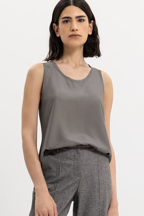 TOP AUS SEIDE GEYISH TAUPE 1