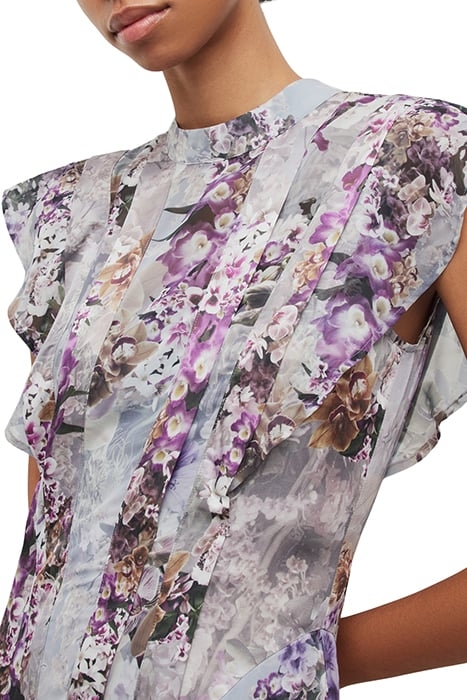 FLEUR LUCIA DRESS STORM GREY 4