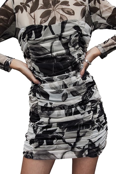 GIORGIA JACKIE DRESS ECRU WHITE 5