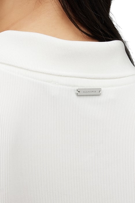 HALLIE SS POLO CHALK WHITE 4