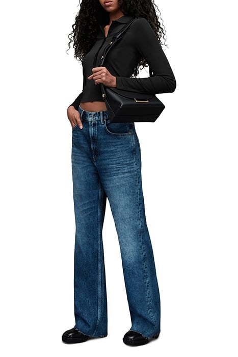 HALLIE LS POLO BLACK 3