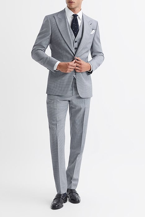 GRANGE WAISTCOAT NAVY/WHITE 4