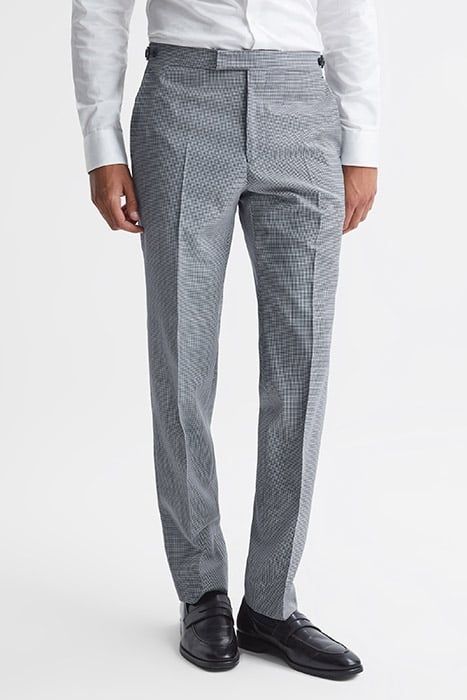 GRANGE SUIT PANTS NAVY/WHITE 1
