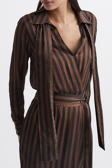 PENNY DRESS SHIRT BROWN 6