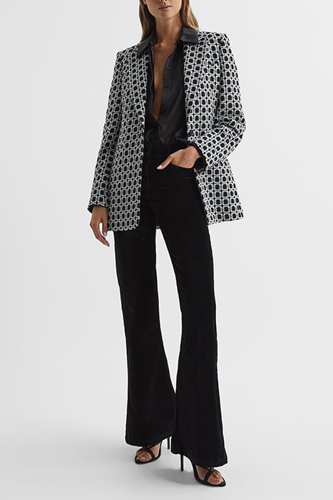 PRIA WIDE-LEG & FLARED PANTS BLACK 4