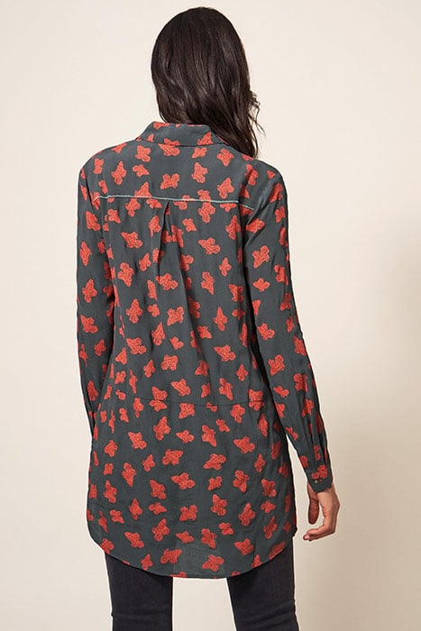 GEORGIE TUNIC GREY MULTI 2