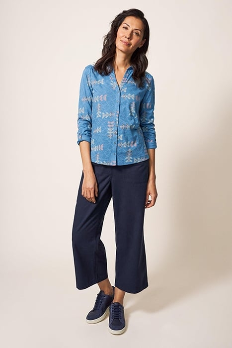 ANNIE JERSEY SHIRT BLUE 1