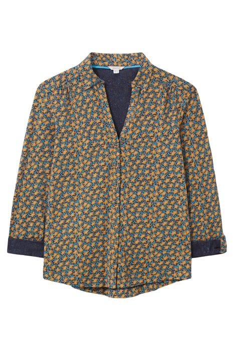 ANNIE JERSEY SHIRT CHARTREUSE MULTI 3