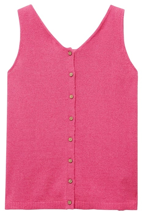 DAISY KNITTED VEST BRIGHT PINK 4