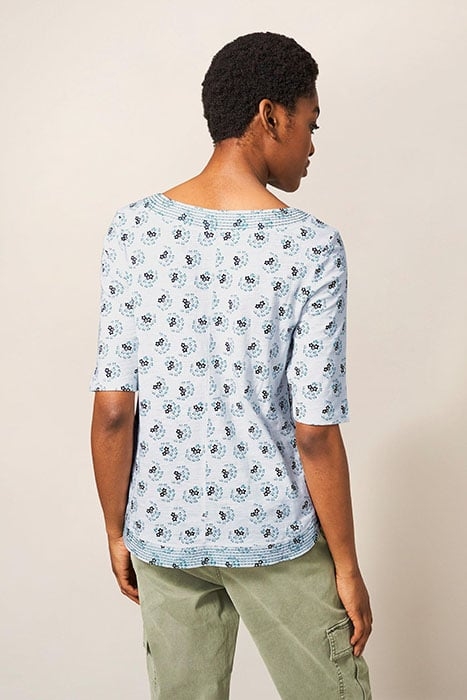 WEAVER JERSEY TEE WHITE 2