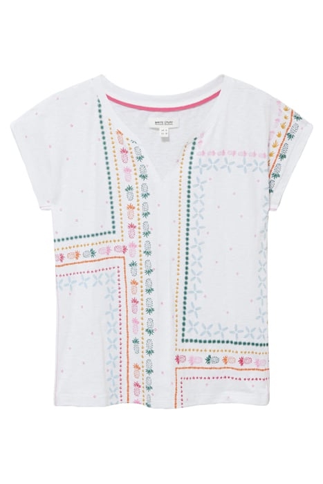 NELLY PRINT TEE WHITE PRINT 4