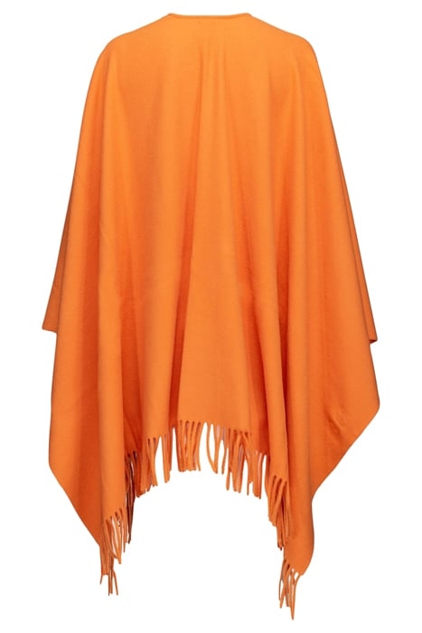 SEGUNDA PONCHO LANA SOFT ORANGE OCHRE 6