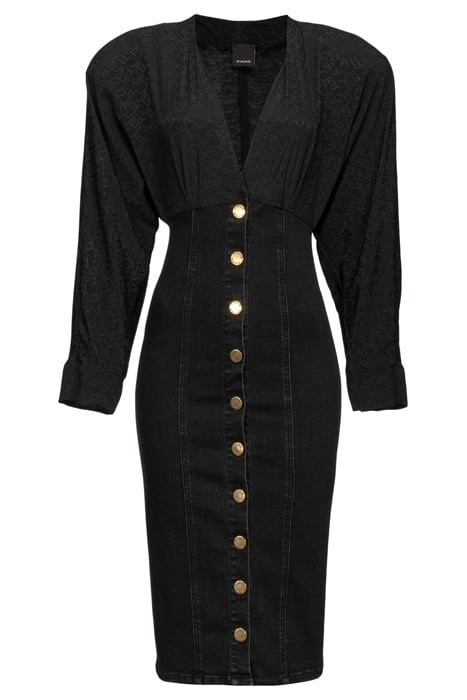 RUGGITO ABITO PJ878 DENIM STRE BLACK 6