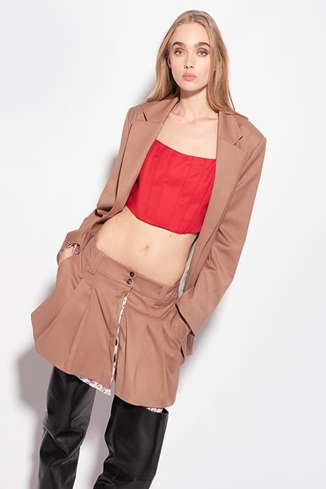 EGLEFINO GIACCA DIAGONALE COMP BEAVER FUR 1