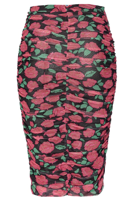 ISTRUTTORE GONNA TULLE STRETCH BLACK/PINK/GREEN 2