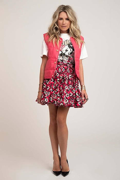 LILIANA SKIRT FUCHSIA/BLACK 1