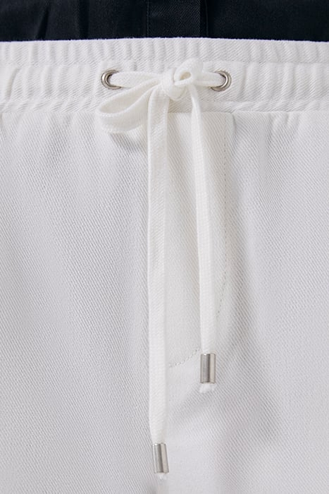 OFF-WHITE JOGGER-STYLE 7/8 STRAIGHT JEANS 4