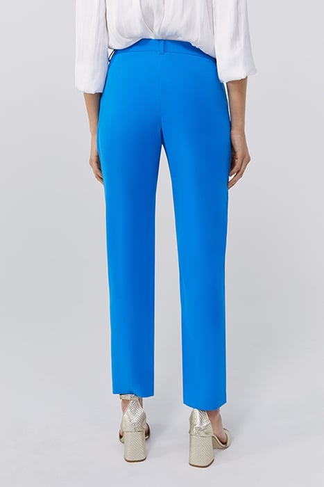 BLUE STRAIGHT SUIT TROUSERS 2
