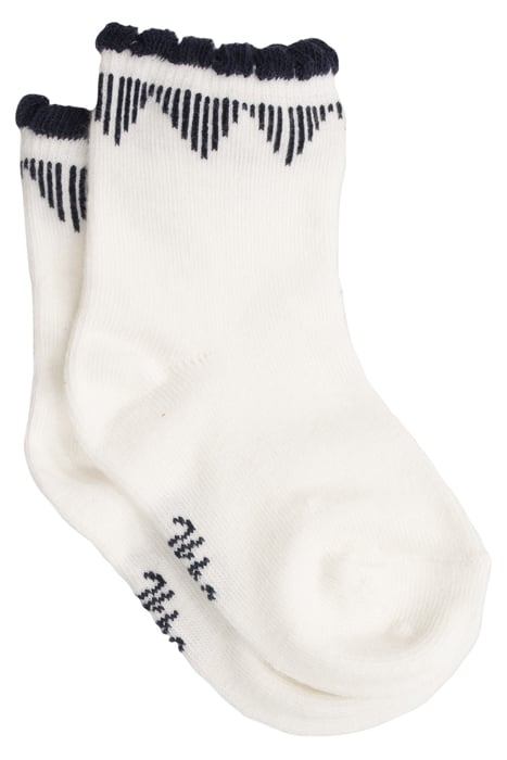 BABY GIRLS’ PINK, WHITE AND NAVY SOCKS 4