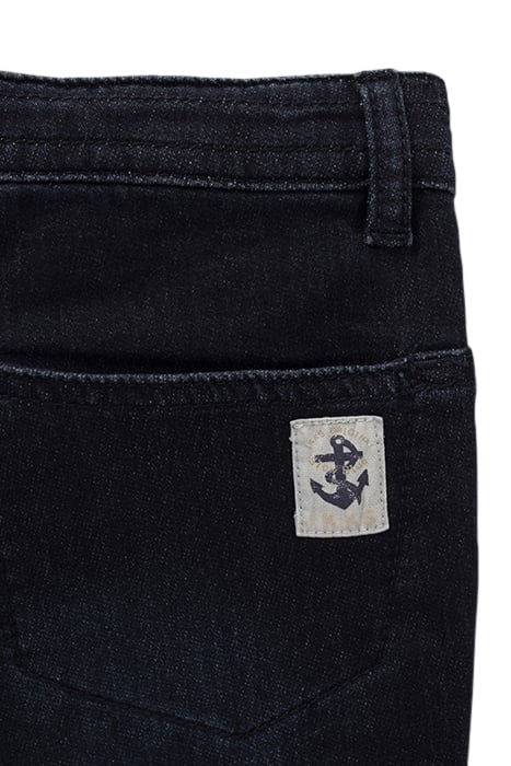 BOYS’ RAW DENIM BERMUDA SHORTS WITH SLOGAN CORDS 6