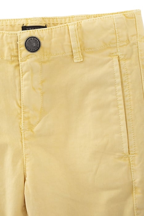 BOYS’ LIGHT YELLOW CHINO BERMUDA SHORTS 5