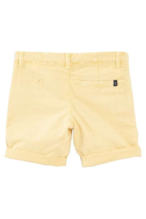 BOYS’ LIGHT YELLOW CHINO BERMUDA SHORTS 2