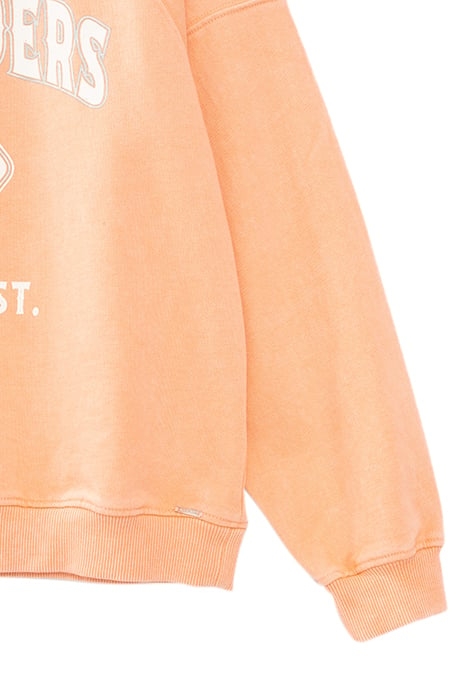 GIRLS’ CORAL VINTAGE IMAGE SWEATSHIRT 3