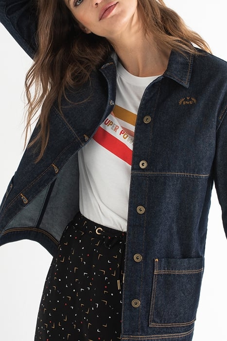 RAW DENIM JACKET WITH XL POCKETS 5